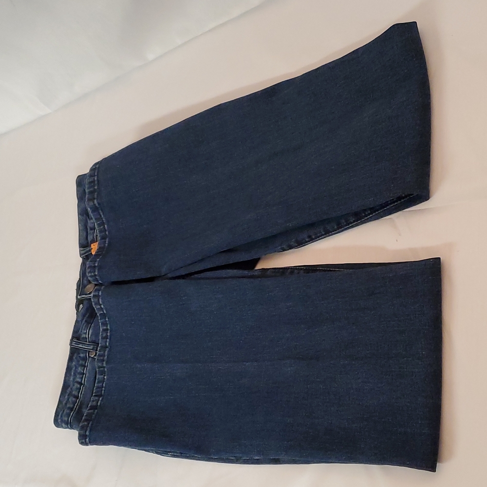 SIZE 8/29 " WAIST LUXE FLUER DE LIS DENIM JEANS - Picture 3 of 9